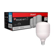 Kit Lâmpadas Led Avant Bulbo Pack 3x 20w 6500k Bivolt