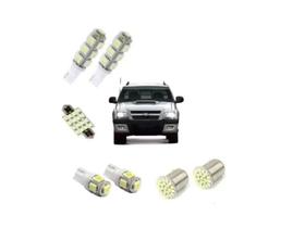 Kit Lampadas Led Branca Chevrolet S10 Bler Até 2011