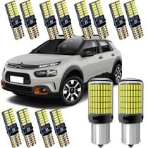 Kit Lâmpadas Led Canbus Citroen C4 C3 AIRCROSS BRANCO 6000K Kit Lâmpadas Led Canbus Citroen C4 C3 AIRCROSS BRANCO 6000K