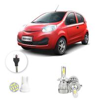 Kit Lampadas Led Chery Qq 2015 A 2016 H4 20000lm Kit Lampadas Led Chery Qq 2015 A 2016 H4 20000lm