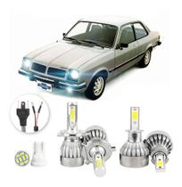Kit Lampadas Led Chevette 1973 A 1982 H4 H3 20000lm Kit Lampadas Led Chevette 1973 A 1982 H4 H3 20000lm