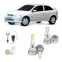 Kit Lampadas Led Chevrolet Astra 1999 2002 H1 H7 20000lm