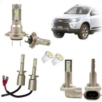 Kit Lâmpadas Led Code Nano 8000k Farol Alto Baixo Milha S10 2017 2018 2019 2020 2021 2022 2023 2024