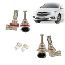 Kit Lâmpadas Led Code Nano Micro 8000k Farol Alto Baixo Honda City 2016 2017 2018 2019 2020 até 2024 Kit Lâmpadas Led Code Nano Micro 8000k Farol Alto Baixo Honda City 2016 2017 2018 2019 2020 até 2024