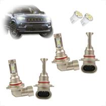 Kit Lâmpadas Led Code Nano Micro 8000k Farol Alto Baixo Jeep Compass 2017 2018 2019 2020 2021