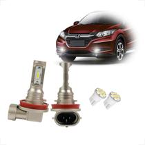 Kit Lâmpadas Led Code Nano Micro 8000k Farol Milha HR-V 2015 2016 2017 2018