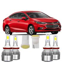 Kit Lâmpadas Led Cruze 17-19 Luz Alta Baixa 6000k Tipo Xenon Kit Lâmpadas Led Cruze 17-19 Luz Alta Baixa 6000k Tipo Xenon