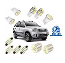 Kit Lampadas Led Ecosport Pingo Teto Placa Ré Torpedo