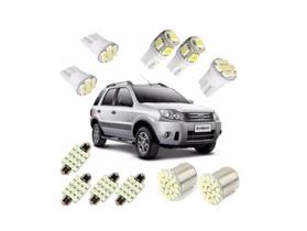 Kit Lâmpadas Led Ecosport Pingo Teto Placa Ré Torpedo Kit Lâmpadas Led Ecosport Pingo Teto Placa Ré Torpedo