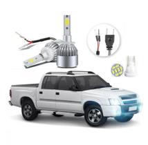 Kit Lâmpadas Led Farol Alto S10 2001 02 03 04 05 a 2011
