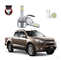 Kit Lâmpadas Led Farol Baixo S10 2012 2013 2014 2015 2016