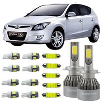 Kit Lampadas Led Farol Milha Hyundai I30 Ré Teto Placa T10 Kit Lampadas Led Farol Milha Hyundai I30 Ré Teto Placa T10
