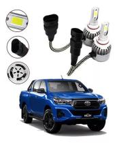 Kit Lâmpadas Led Farol Milha Toyota Hilux 2016 2017 2018