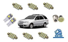 Kit Lâmpadas Led Fiat Palio Weekend Super Branca