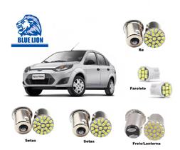 Kit Lâmpadas Led Ford Fiesta Rocam Hatch Sedan
