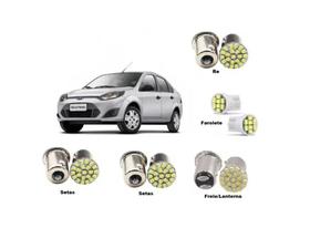 Kit Lâmpadas Led Ford Fiesta Rocam Hatch Sedan Kit Lâmpadas Led Ford Fiesta Rocam Hatch Sedan
