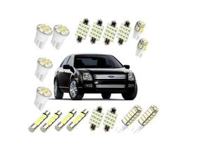 Kit Lâmpadas Led Ford Fusion 2006 A 2012 Super Branca