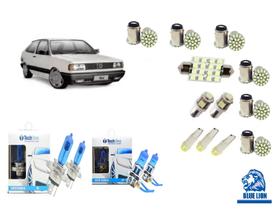 Kit Lampadas Led Gol Parati Voyage Saveiro Quadrado Techone