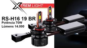 kit Lâmpadas Led H16 Xtrem Light Roadstar
