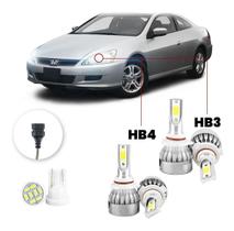 Kit Lampadas Led Honda Accord 2003 A 2007 Hb4 Hb3 20000lm Kit Lampadas Led Honda Accord 2003 A 2007 Hb4 Hb3 20000lm