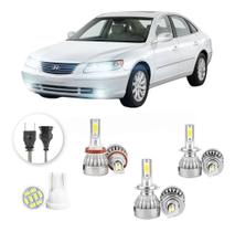 Kit Lampadas Led Hyundai Azera 2012 A 2017 H8 H7 H7 20000lm Kit Lampadas Led Hyundai Azera 2012 A 2017 H8 H7 H7 20000lm