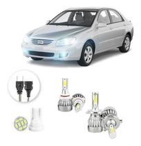 Kit Lampadas Led Kia Cerato 2003 A 2008 Hb4 H4 20000lm Kit Lampadas Led Kia Cerato 2003 A 2008 Hb4 H4 20000lm