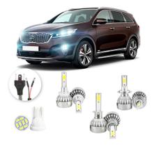 Kit Lampadas Led Kia Sorento 2016 A 2020 H27 H1 H7 20000lm