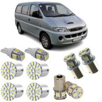 Kit lâmpadas led lanternas hyunda h1 1999 00 01 02 03 a 2009