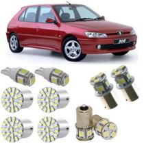 Kit lâmpadas led lanternas peugeot 306 2001 02 03 04 a 2012