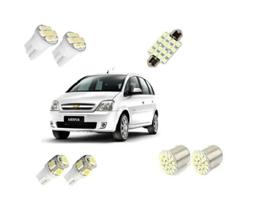 Kit Lampadas Led Meriva / Onix Luz Pingo Placa Re Torpedo