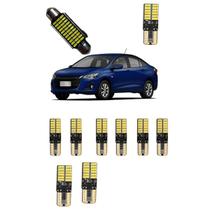 Kit Lâmpadas Led Onix 2021 2022 - Internas E Placa