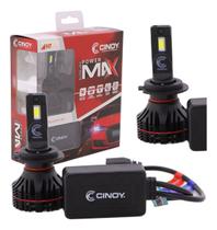 Kit Lâmpadas Led Power Max H1 H3 H7 H11 H15 Hb4 Hir2 6000k