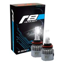 Kit Lâmpadas LED R8 HEADLIGHT H27/880 6500K JR8 - JH0R8PH27