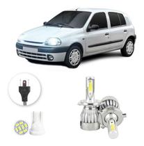 Kit Lampadas Led Renault Clio 2002 2003 H4 20000lm Kit Lampadas Led Renault Clio 2002 2003 H4 20000lm