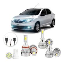 Kit Lampadas Led Renault Logan 2014 A 2020 H8 H1 H7 20000lm Kit Lampadas Led Renault Logan 2014 A 2020 H8 H1 H7 20000lm