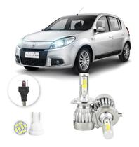 Kit Lampadas Led Renault Sandero 2011 A 2014 H4 20000lm Kit Lampadas Led Renault Sandero 2011 A 2014 H4 20000lm