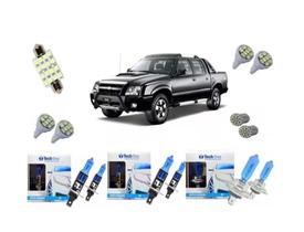 Kit Lâmpadas Led S10 + Super Branca 2001 Á 2011 Techone. Kit Lâmpadas Led S10 + Super Branca 2001 Á 2011 Techone.