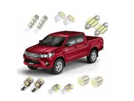 Kit Lâmpadas Led Sw4 E Hilux 2005 Até 2015 Tipo Xenon