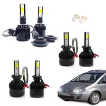 Kit Lâmpadas Led Tech One 8000k Azulado Farol Alto Baixo e Milha Idea 2005 2006 2007 2008 2009 2010 Kit Lâmpadas Led Tech One 8000k Azulado Farol Alto Baixo e Milha Idea 2005 2006 2007 2008 2009 2010