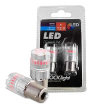 Kit Lâmpadas LED Vermelha 1156 6/9 Titanium SMD-4014/3030 1 Polo 12V Shocklight Kit Lâmpadas LED Vermelha 1156 6/9 Titanium SMD-4014/3030 1 Polo 12V Shocklight