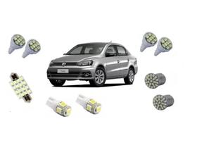 Kit Lâmpadas Led Volkswagen Voyage G6 Super Branca