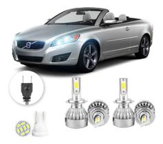 Kit Lampadas Led Volvo C70 Todos H7 H7 20000lm Kit Lampadas Led Volvo C70 Todos H7 H7 20000lm