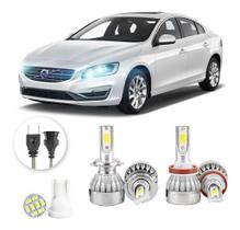 Kit Lampadas Led Volvo S60 2014 A 2015 H7 H9 20000lm Kit Lampadas Led Volvo S60 2014 A 2015 H7 H9 20000lm