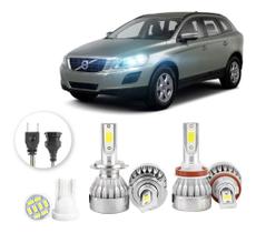 Kit Lampadas Led Volvo Xc60 2009 A 2013 H7 H9 20000lm