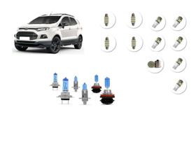 Kit Lâmpadas Leds + Super Brancas Ecosport 2017 A 2020.. Kit Lâmpadas Leds + Super Brancas Ecosport 2017 A 2020..