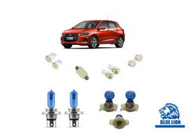 Kit Lâmpadas Onix Plus Ltz Lt 2020 2021 Super Brancas H4 H16 Kit Lâmpadas Onix Plus Ltz Lt 2020 2021 Super Brancas H4 H16