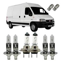 Kit Lâmpadas Originais 3200K Fiat Ducato Alto Baixo Milha
