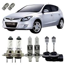 Kit Lâmpadas Originais 3200K Hyundai I30 Alto Baixo Milha