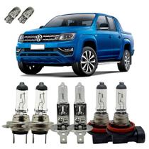 Kit Lâmpadas Originais 3200K VW Amarok Alto Baixo Milha Kit Lâmpadas Originais 3200K VW Amarok Alto Baixo Milha