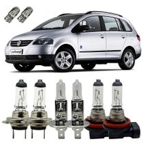 Kit Lâmpadas Originais 3200K VW SpaceFox Alto Baixo Milha